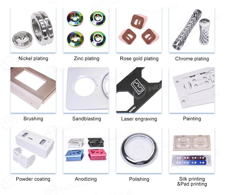 CNC aluminum milling parts